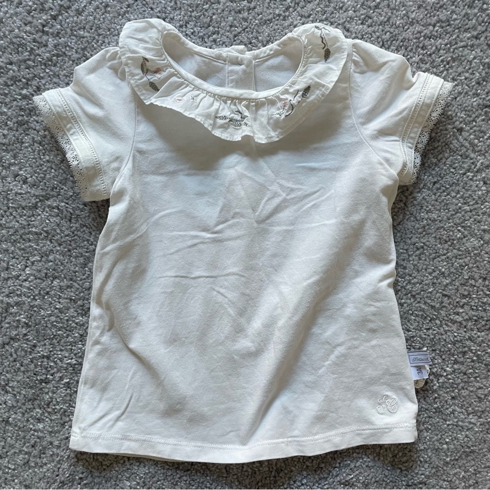 Tartine et Chocolat Ruffle Tee